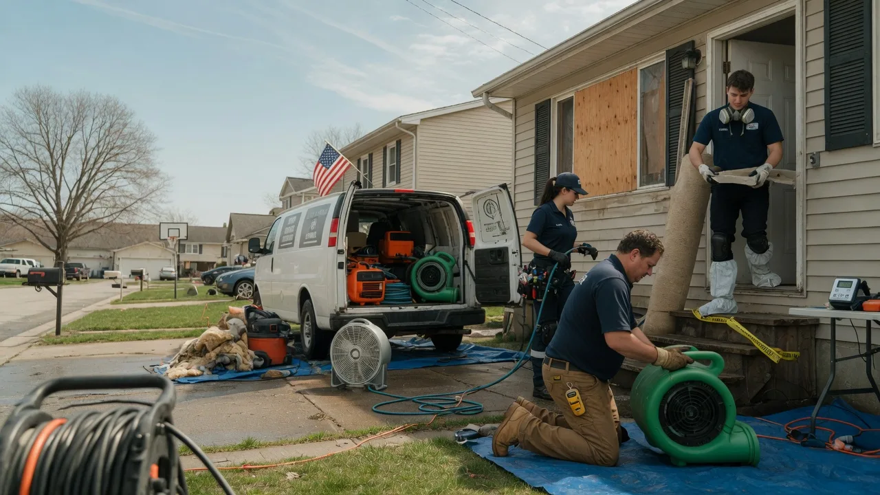 Water Damage Restoration in Goodland, IN near me